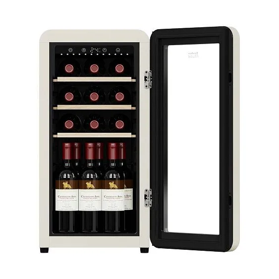 Винный шкаф TESLER CWC-188 IVORY