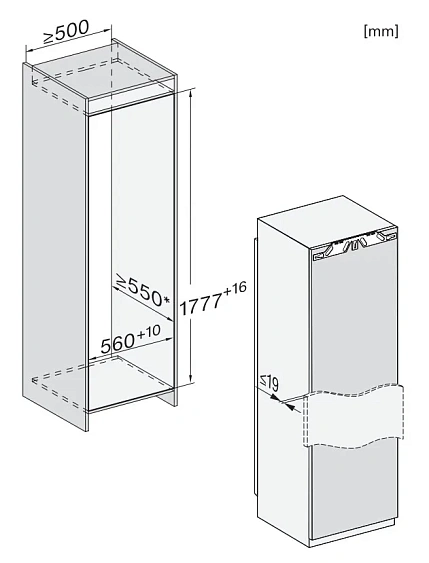 Холодильник MIELE K 7797 C L