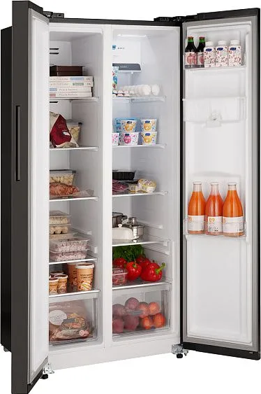 Холодильник WEISSGAUFF WSBS 600 B NoFrost Inverter Water Dispenser