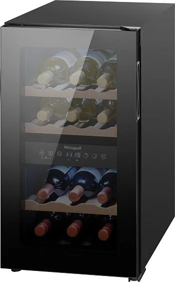 Винный шкаф WEISSGAUFF WWC-16 DualZone Compressor