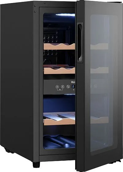Винный шкаф WEISSGAUFF WWC-16 DualZone Compressor