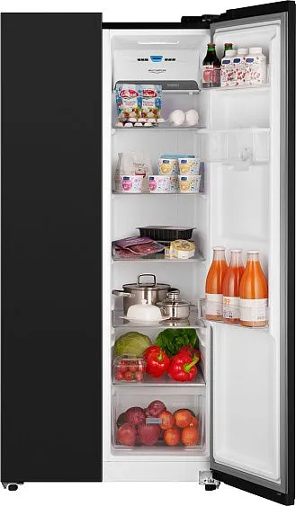 Холодильник WEISSGAUFF WSBS 600 B NoFrost Inverter Water Dispenser