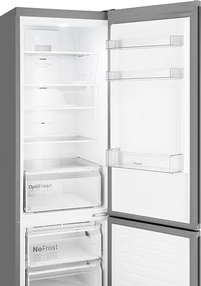 Холодильник WEISSGAUFF WRK 2010 D Inverter NoFrost Inox