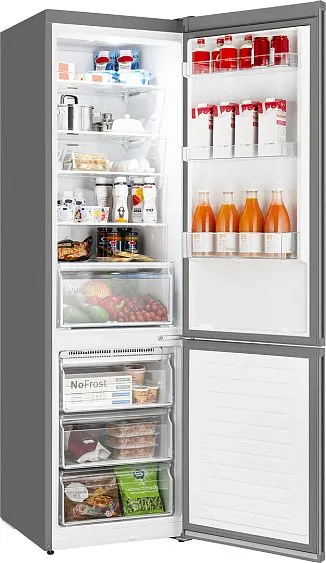 Холодильник WEISSGAUFF WRK 2010 D Inverter NoFrost Inox