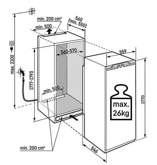 Холодильник LIEBHERR IRBAc 5190
