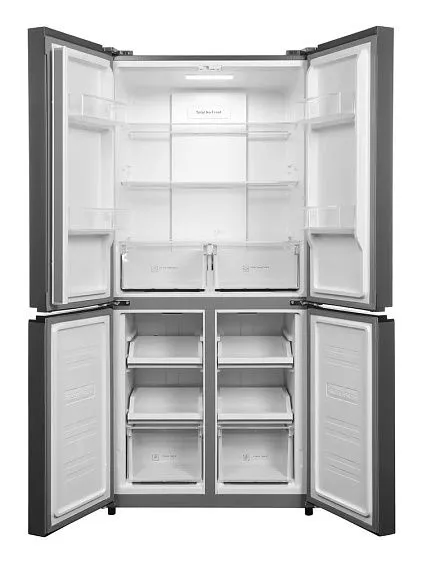 Холодильник HYUNDAI CM45083F нержавеющая сталь