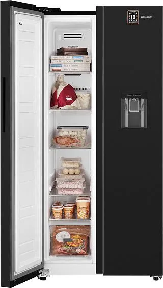 Холодильник WEISSGAUFF WSBS 600 B NoFrost Inverter Water Dispenser
