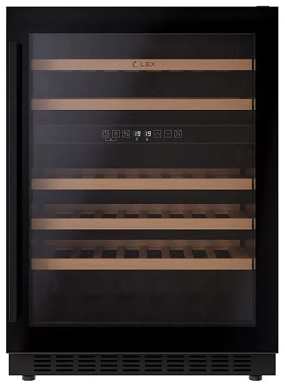 Винный шкаф LEX LWD6046BL dual zone