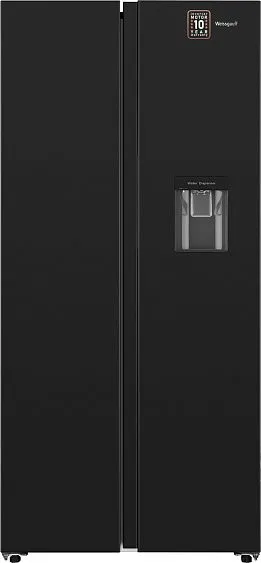 Холодильник WEISSGAUFF WSBS 600 B NoFrost Inverter Water Dispenser