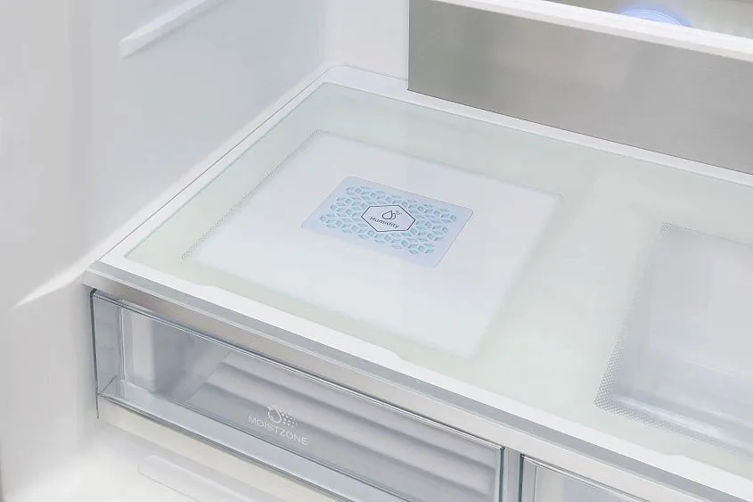 Холодильник MEFERI MFR83BLACK IX TOTAL NO FROST FRENCH DOOR COMFORT