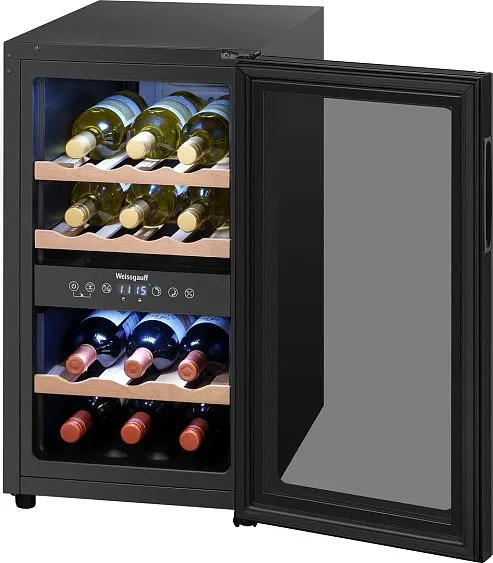 Винный шкаф WEISSGAUFF WWC-16 DualZone Compressor
