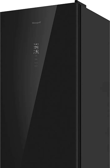 Холодильник WEISSGAUFF WRK 185 Total NoFrost Inverter Black Glass