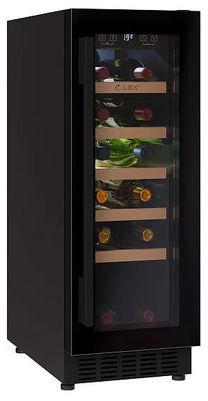 Винный шкаф LEX LWD3020BL