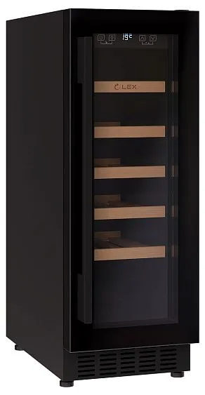 Винный шкаф LEX LWD3020BL