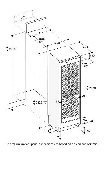 Винный шкаф GAGGENAU RW466365