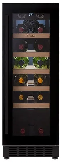 Винный шкаф LEX LWD3020BL