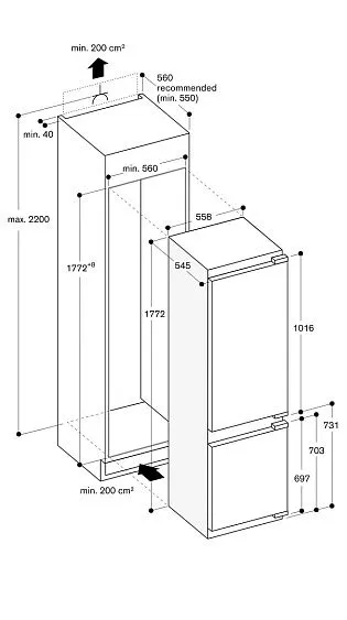 Холодильник GAGGENAU RB282306