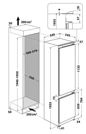 Холодильник WHIRLPOOL ART 98101