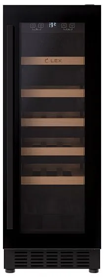 Винный шкаф LEX LWD3020BL
