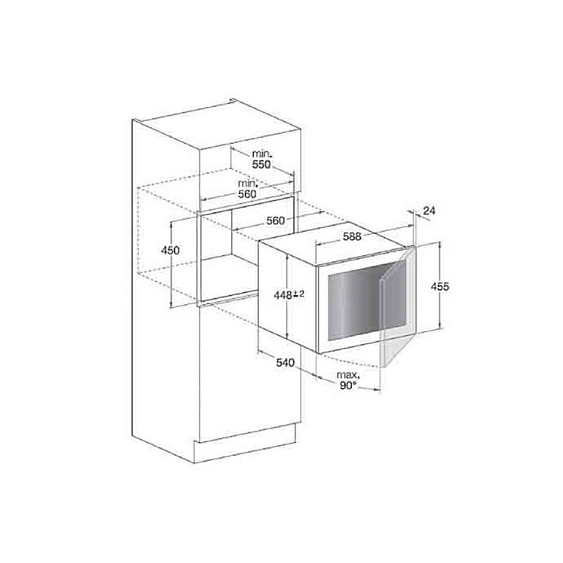 Винный шкаф KITCHENAID KCBWX 45600