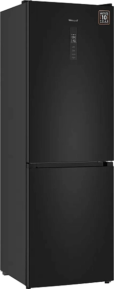 Холодильник WEISSGAUFF WRK 185 Total NoFrost Inverter Black Inox