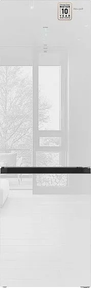 Холодильник WEISSGAUFF WRK 2000 Total NoFrost Inverter White Glass