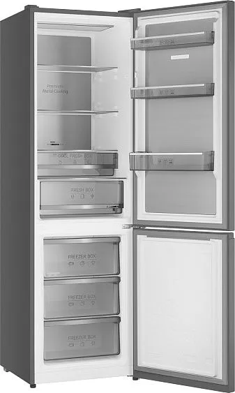 Холодильник WEISSGAUFF WRK 2000 Premium Total NoFrost Dark Grey