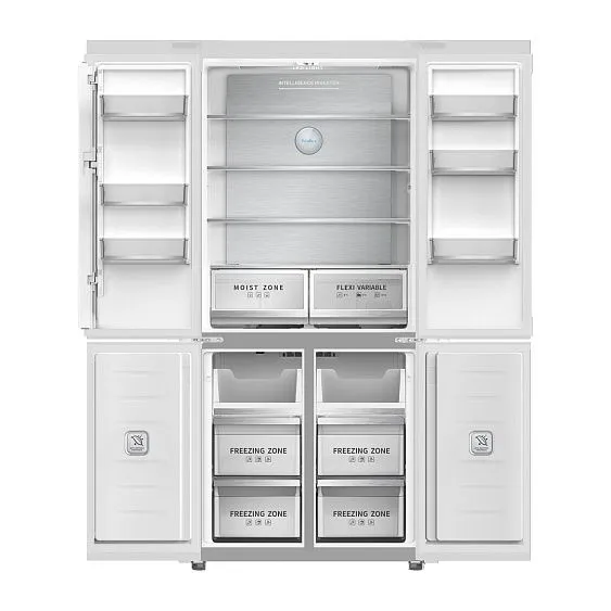 Холодильник TESLER RCD-487BI SPARKLING WHITE