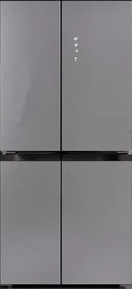 Холодильник LEX LCD450 steel skin Cross Door