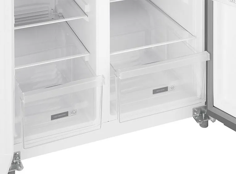 Холодильник WEISSGAUFF WSBS 500 Inverter NoFrost Inox