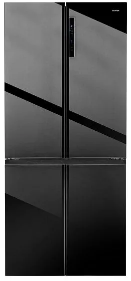 Холодильник CENTEK CT-1746 NF Black Glass
