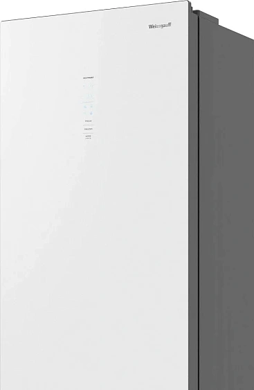 Холодильник WEISSGAUFF WRK 2000 Total NoFrost Inverter White Glass