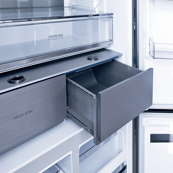 Холодильник CENTEK CT-1746 NF Beige Glass