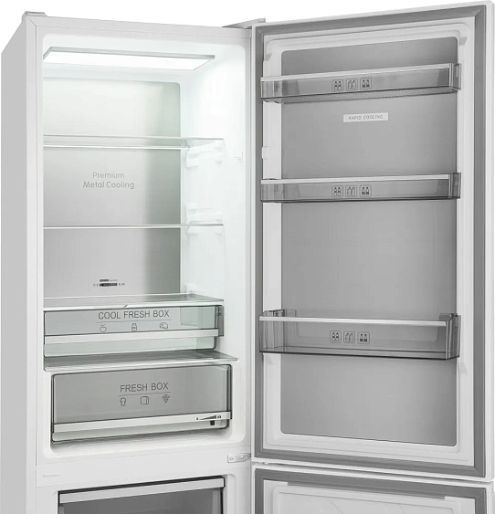 Холодильник WEISSGAUFF WRK 2000 Premium Total NoFrost White