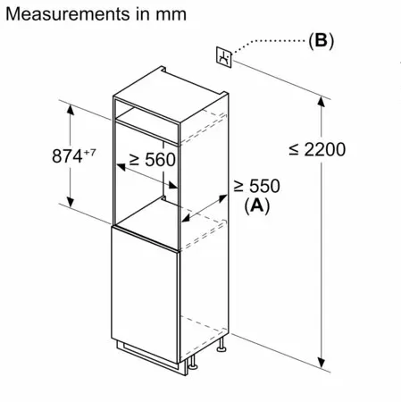 Морозильная камера BOSCH GIV21AFE0