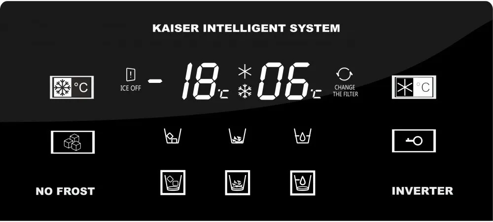 Холодильник KAISER KS 90500 RS N