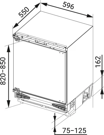 Морозильная камера WEISSGAUFF WFI-85 Inverter NoFrost