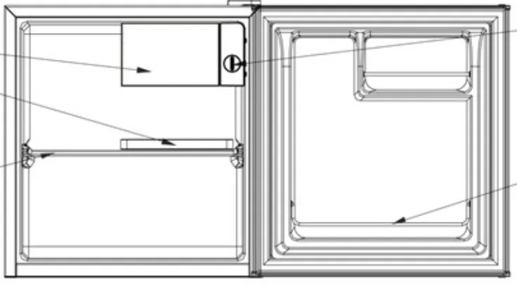 Холодильник SUPRA RF-050