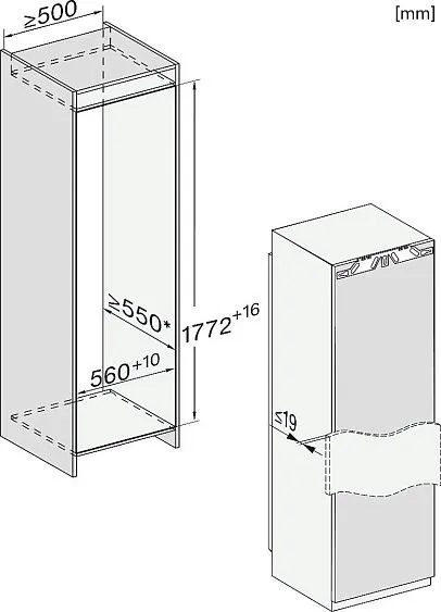 Холодильник MIELE K 7777 B