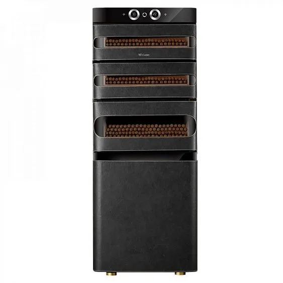 Сигарный шкаф AFIDANO L5 (Чёрный оникс)