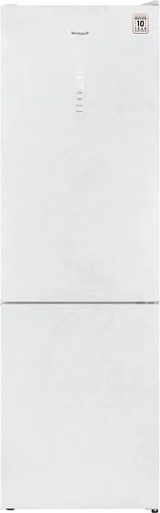 Холодильник WEISSGAUFF WRK 2000 Total NoFrost Inverter White Rock Glass