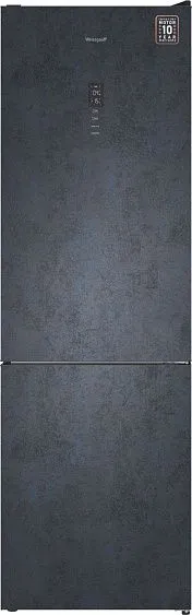 Холодильник WEISSGAUFF WRK 2000 Total NoFrost Inverter Rock Glass