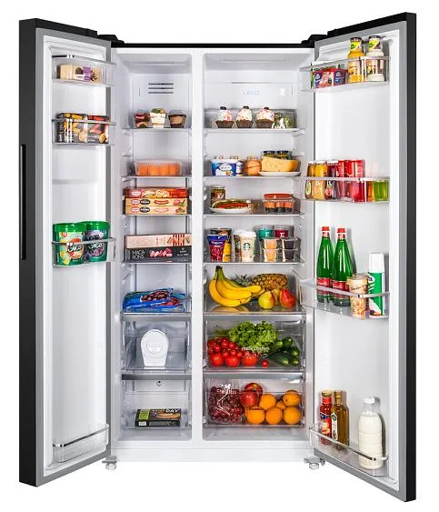 Холодильник MAUNFELD MFF177NFSB Slim Inverter