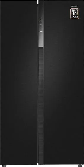 Холодильник WEISSGAUFF WSBS 550 Inverter NoFrost Black
