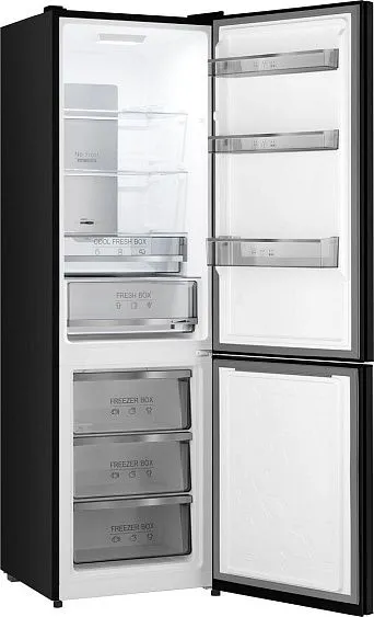 Холодильник WEISSGAUFF WRK 2000 Total NoFrost Inverter Rock Glass