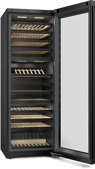 Винный шкаф MIELE KWT 4995 F Obsidian Black/Glass