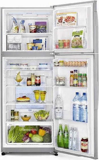 Холодильник HITACHI r-z472 eu9 sls серебристый