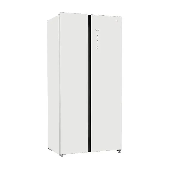 Холодильник TESLER RSD-537BI WHITE MATTE GLASS