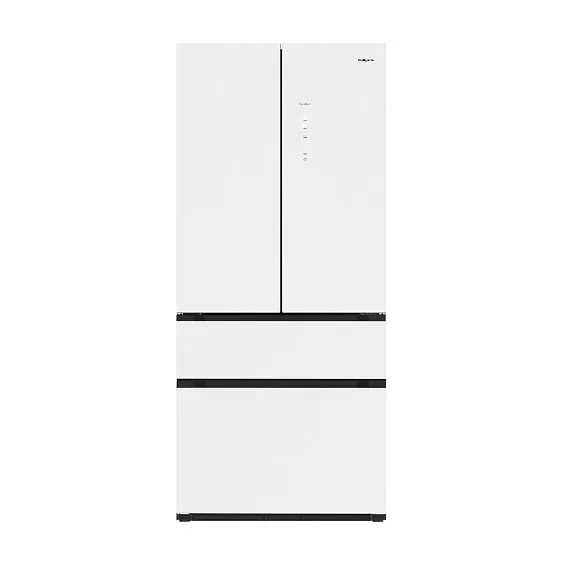 Холодильник TESLER RFD-517BI WHITE GLASS