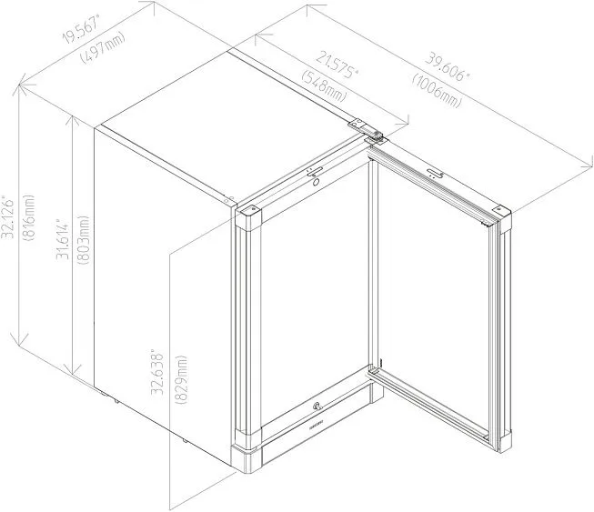 Холодильная витрина LIEBHERR BCv 1103